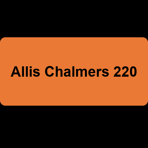 Allis Chalmers 220